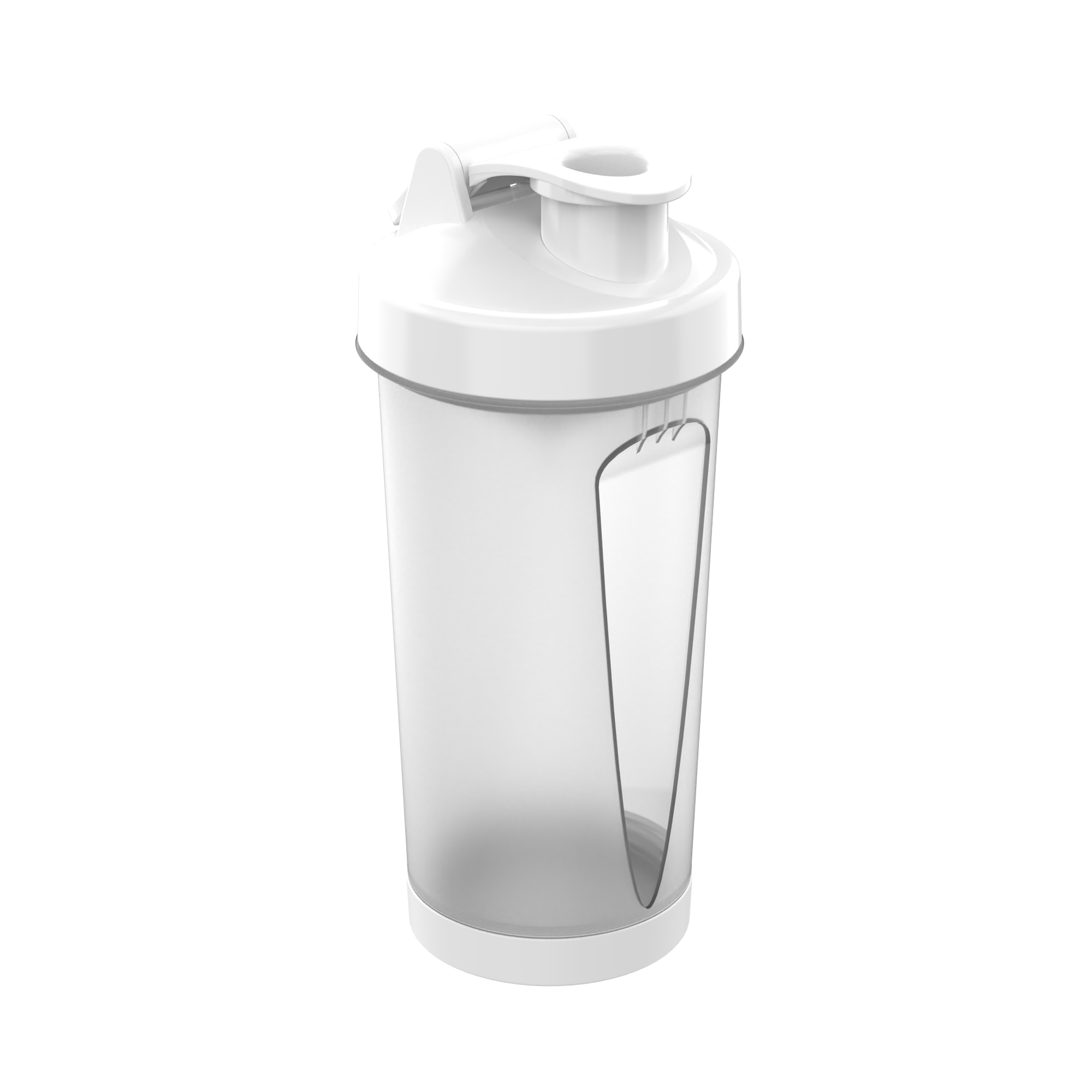 400 cc Shaker mit Etikettenfeld