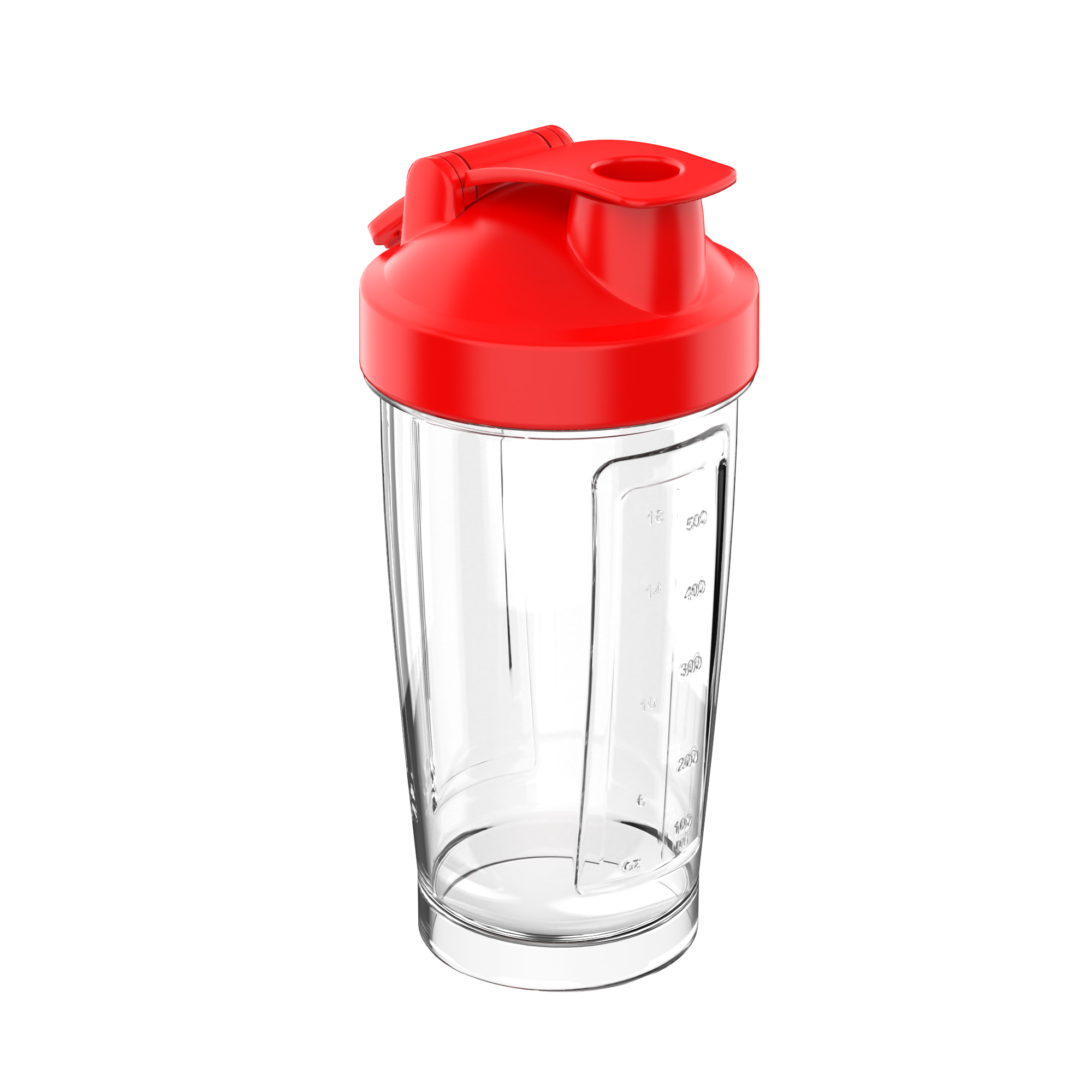 500 cc Flat-Bottom Classic Shaker