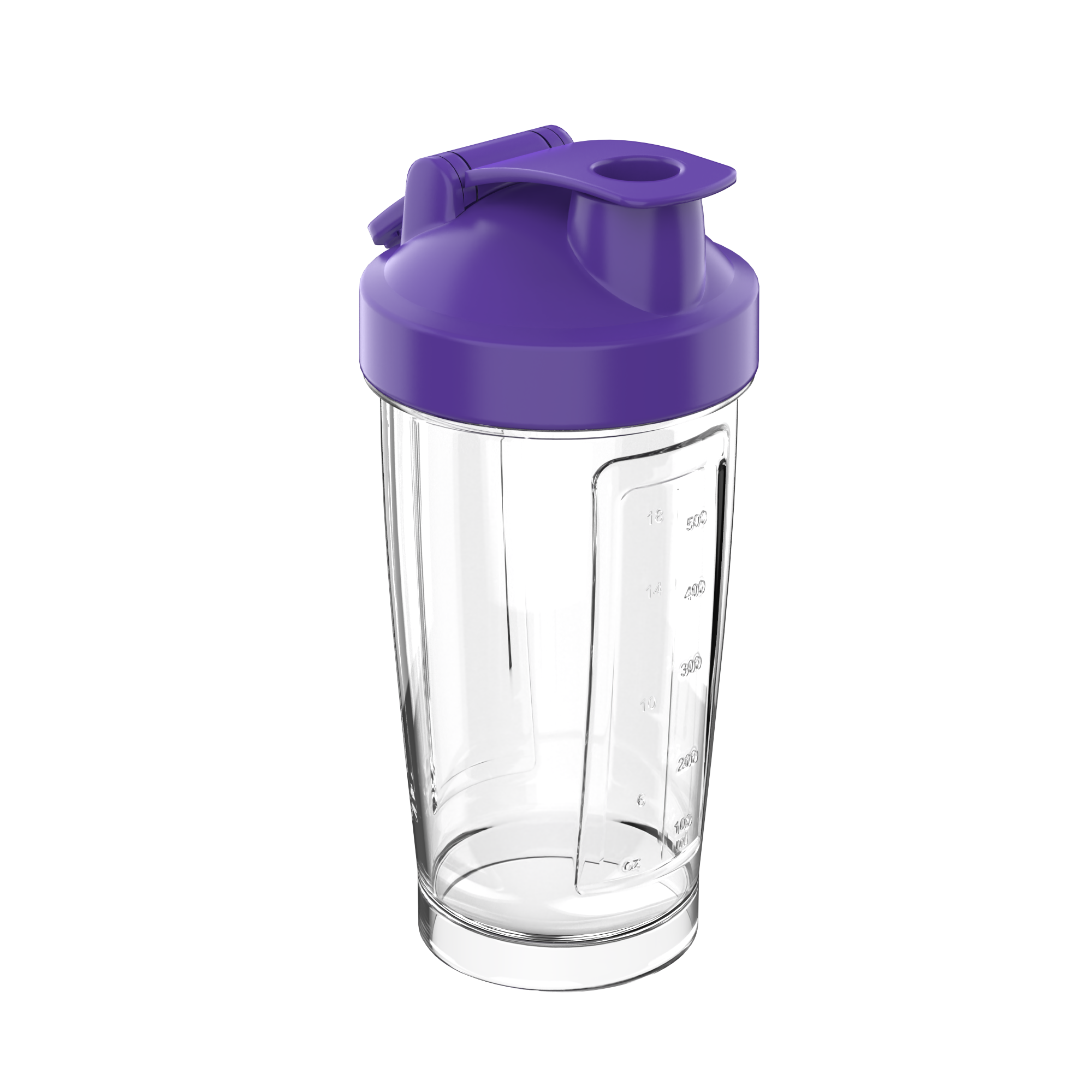 500 cc Flat-Bottom Classic Shaker