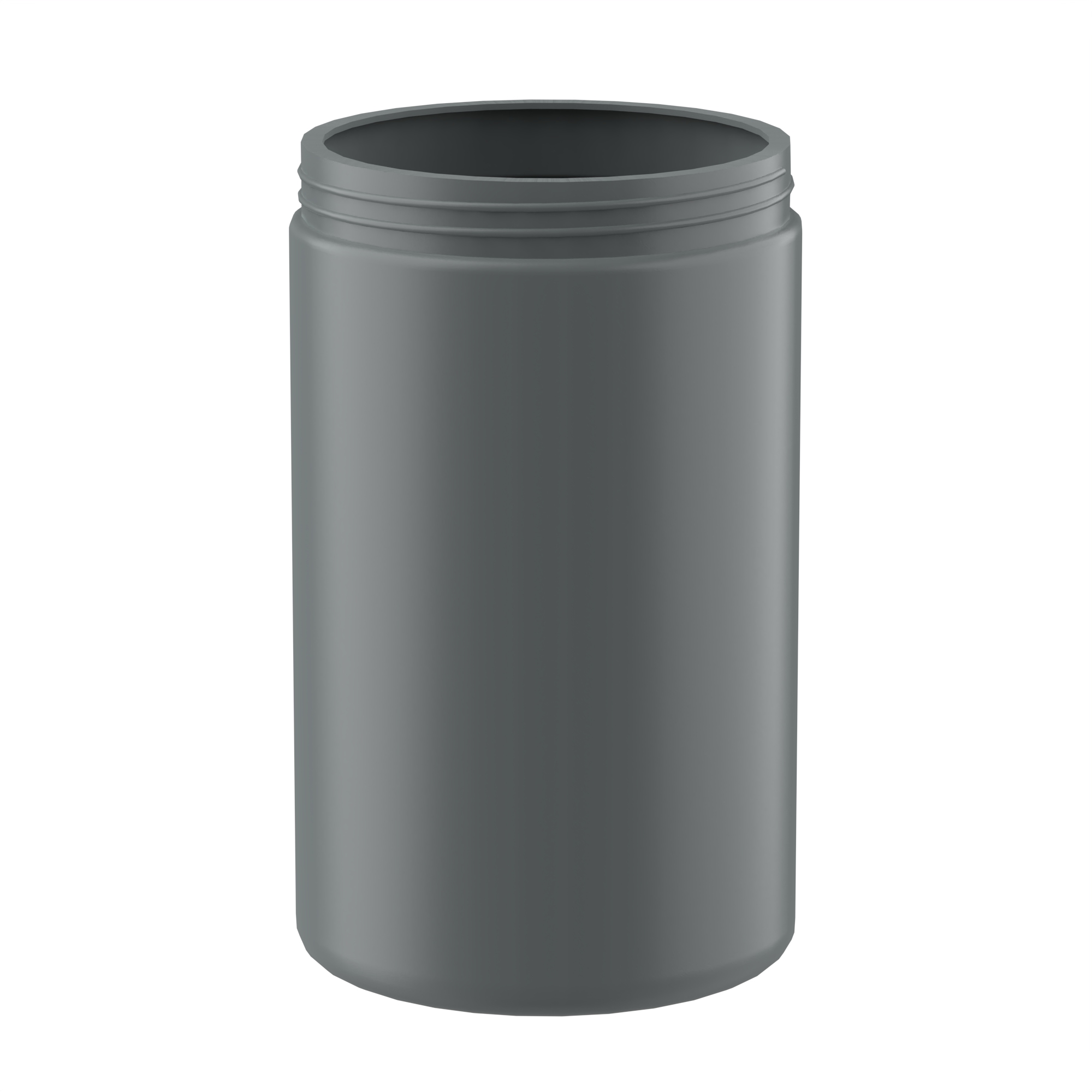 2 L (2000 ml) Gerade Zylindrische Proteindose