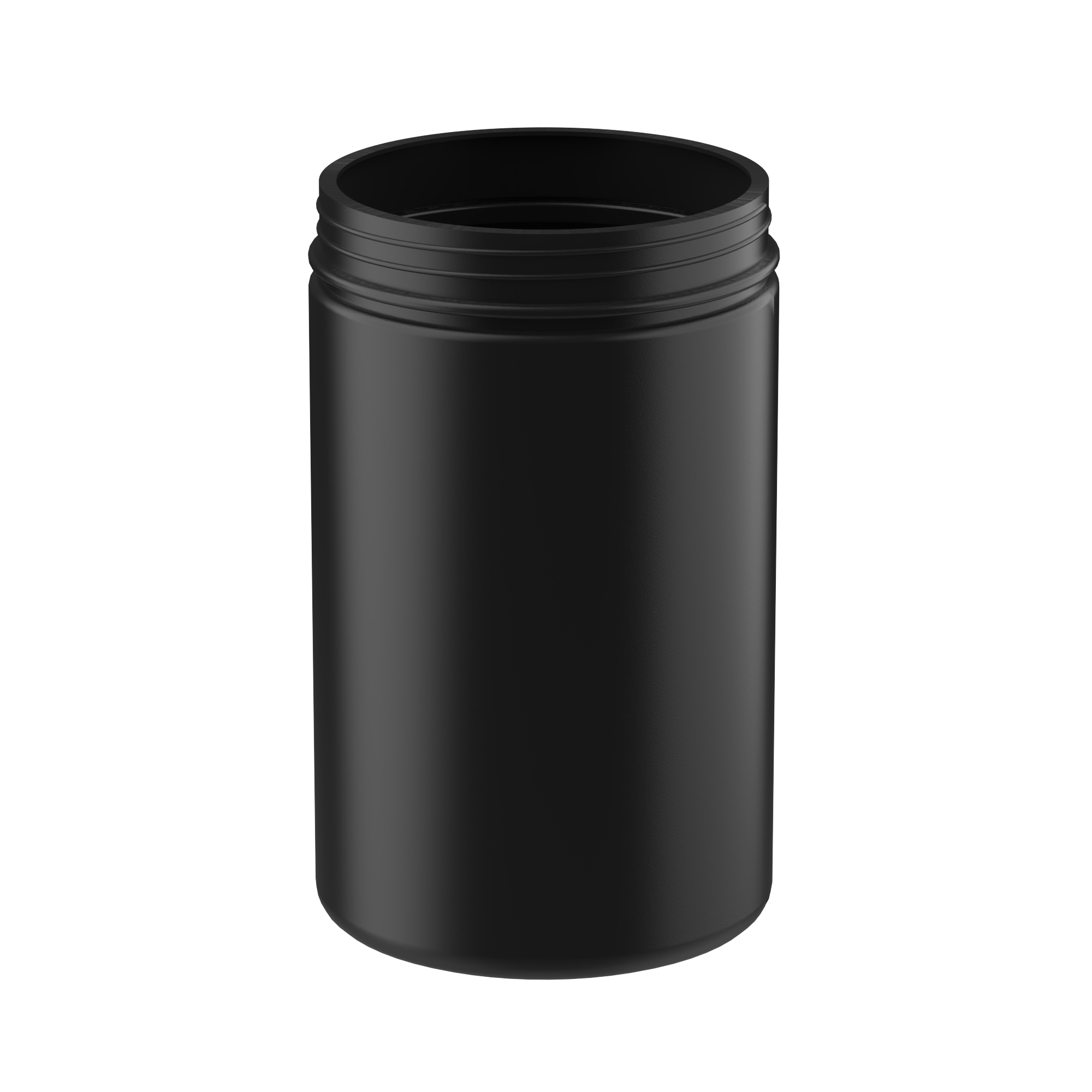 2 L (2000 ml) Gerade Zylindrische Proteindose