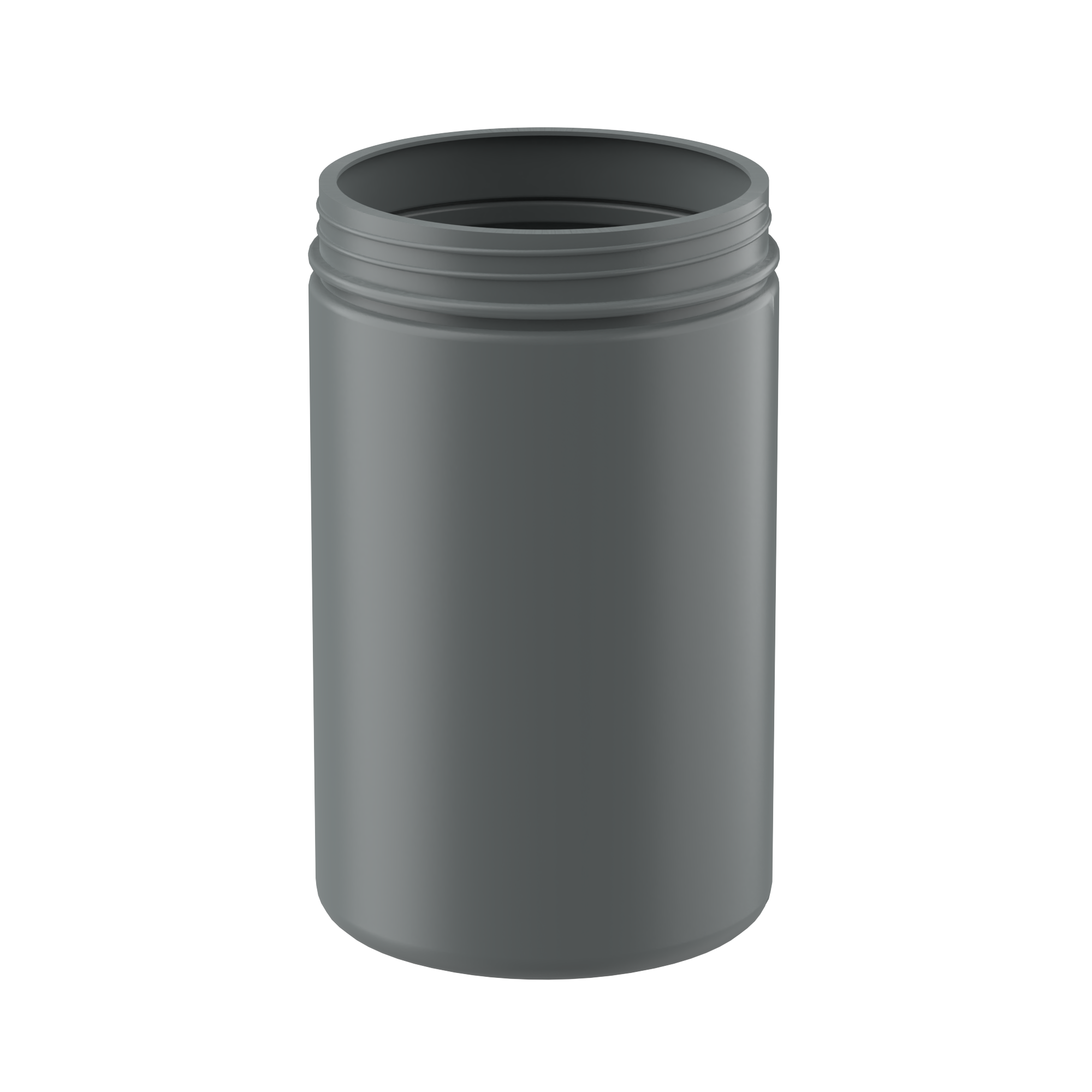 2 L (2000 ml) Gerade Zylindrische Proteindose
