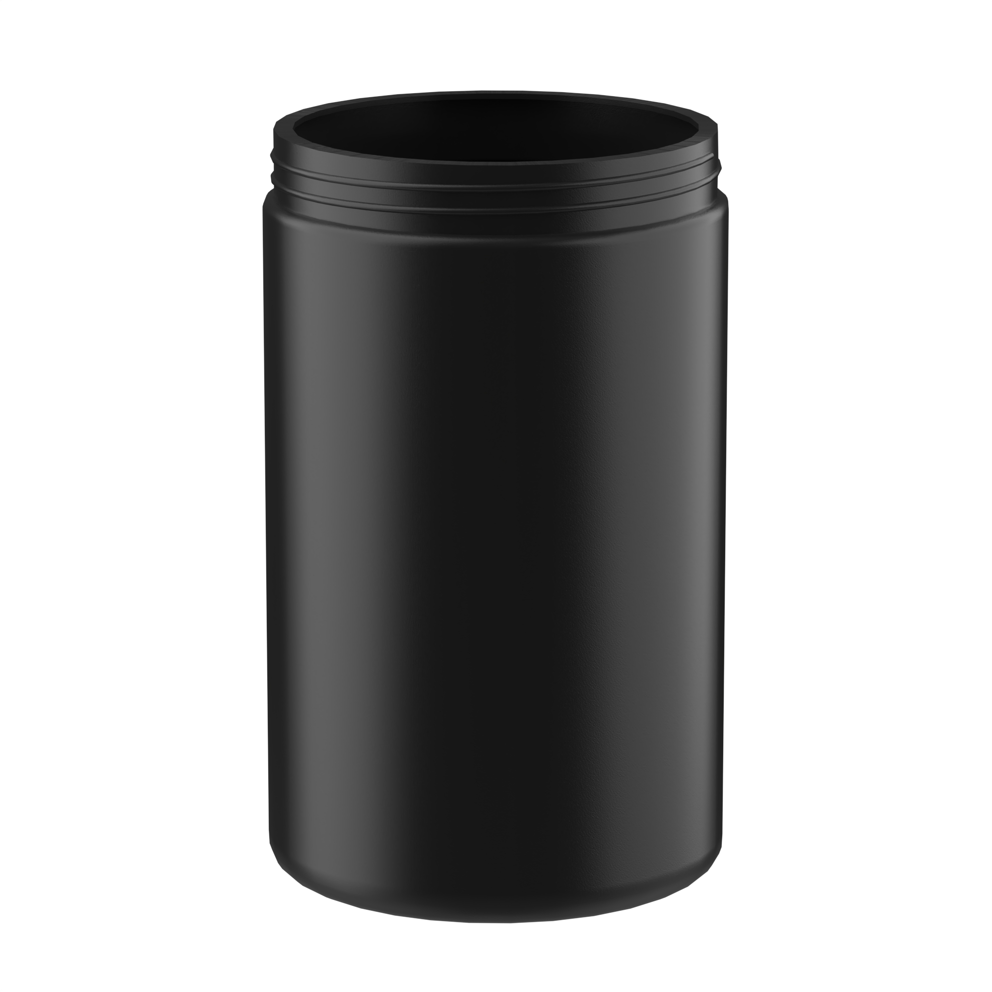 2 L (2000 ml) Gerade Zylindrische Proteindose