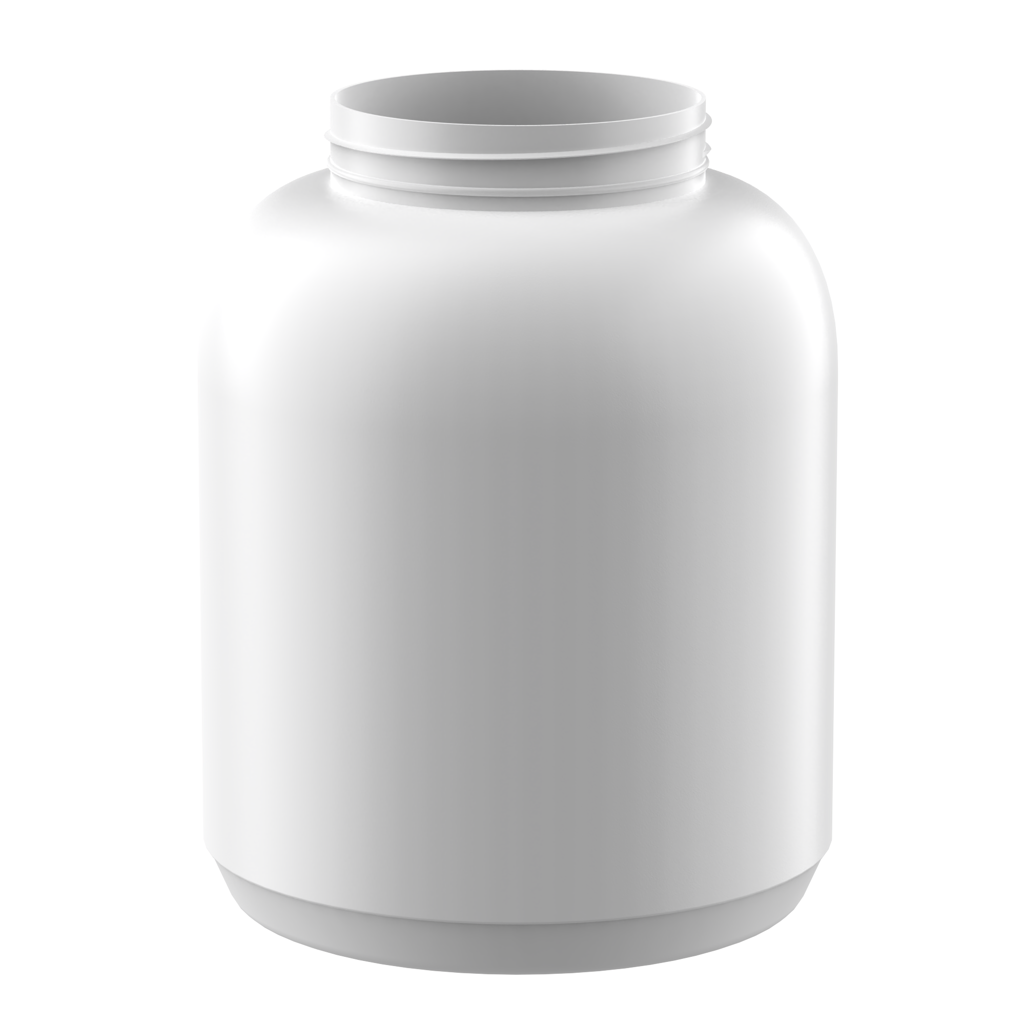 6000 cc (6 L) Großraum-HDPE-Dose