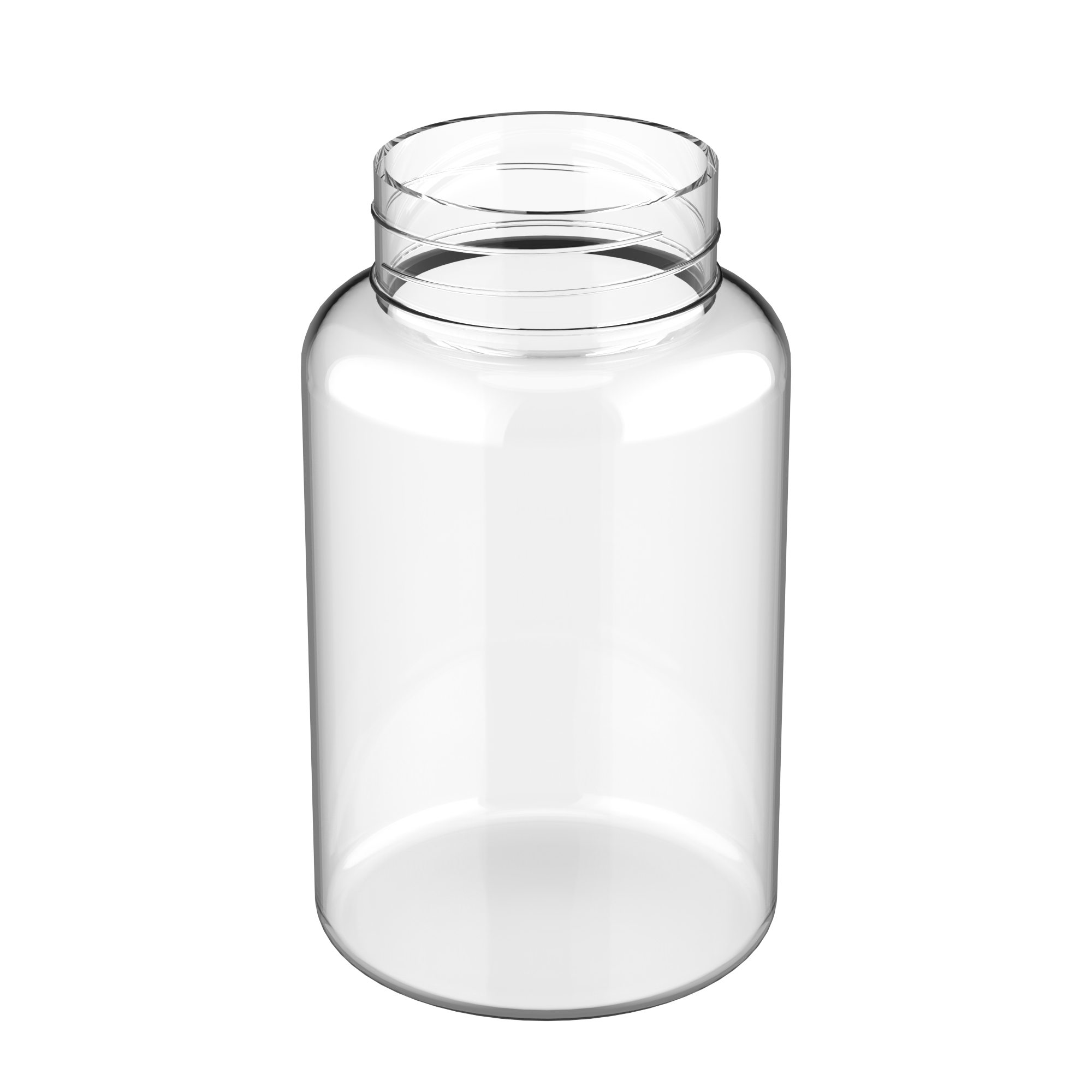 150 ml 38-mm-Hals PET-Tablettenflasche