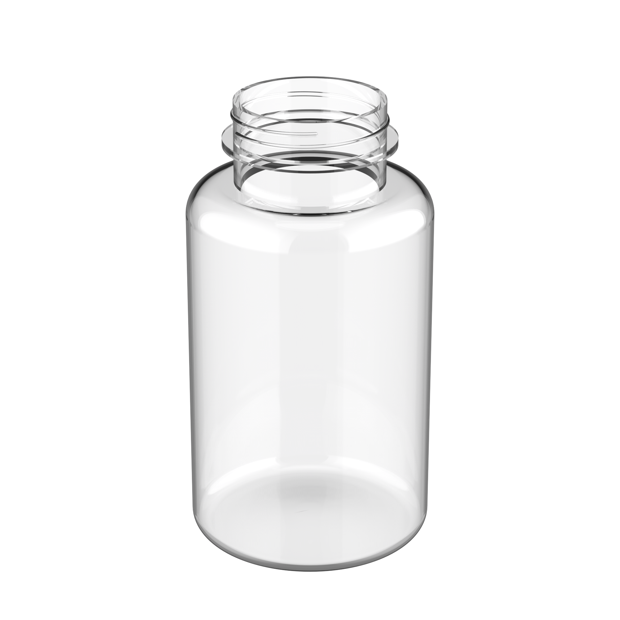 200 ml 38-mm-Hals PET-Tablettenflasche