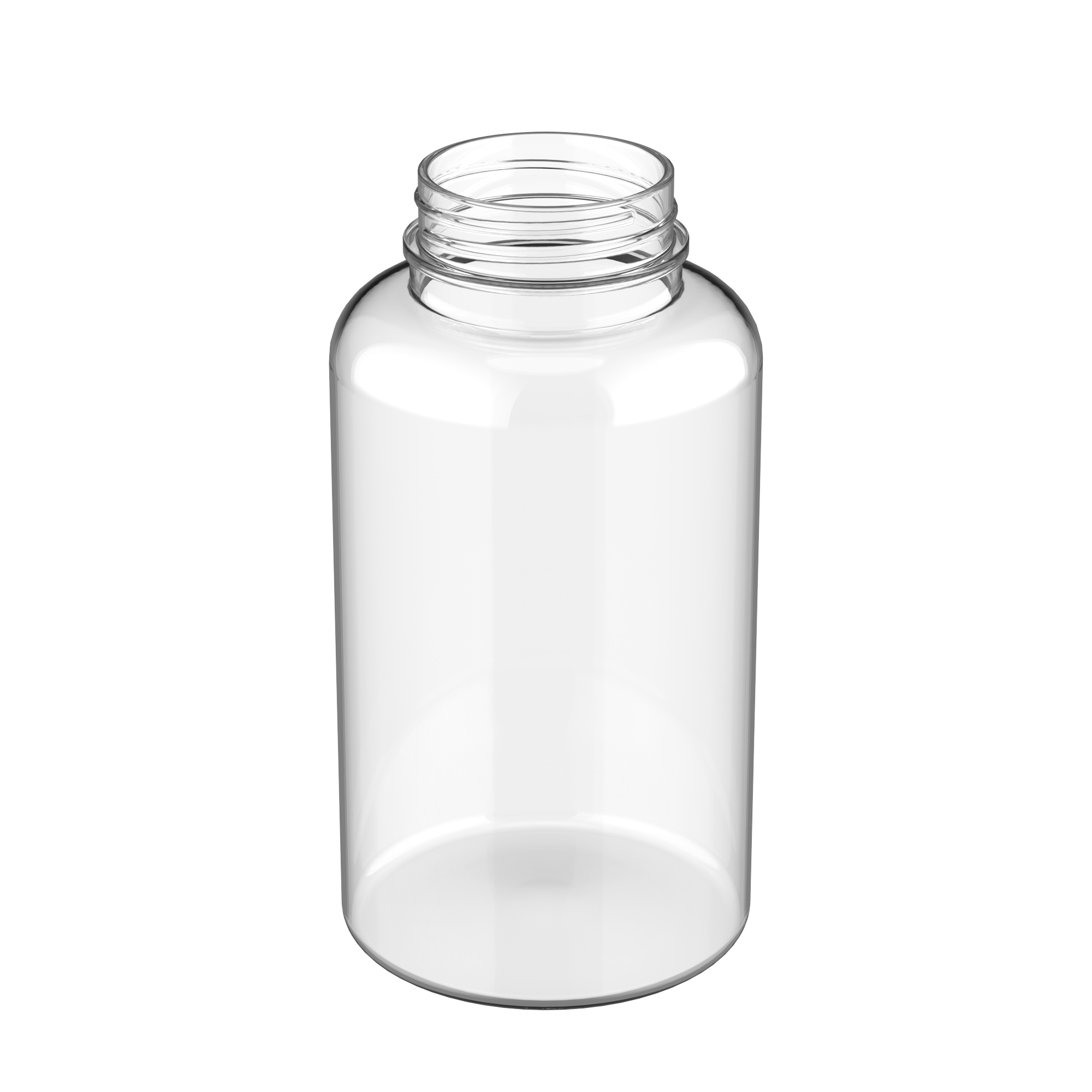 250 ml 38-mm-Hals PET-Tablettenflasche
